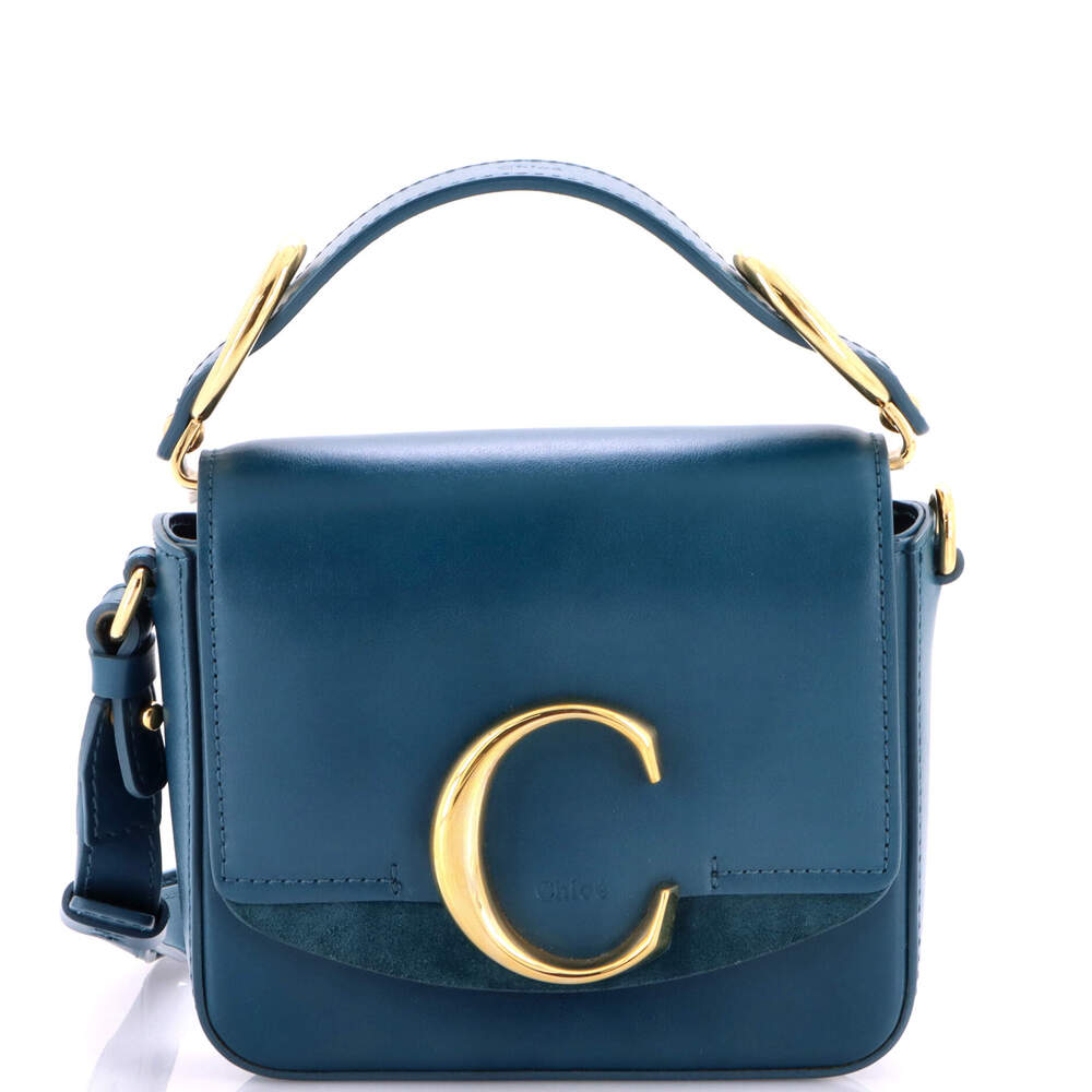 Chloe C Flap Bag Leather Mini #248916C60B